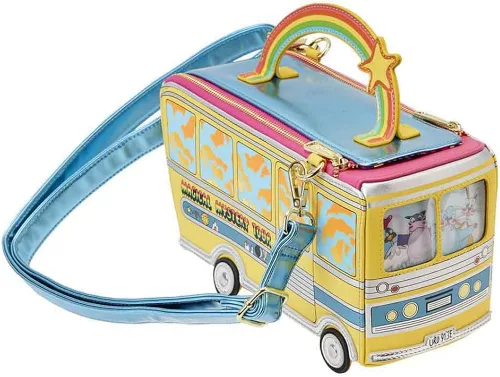 Vista 4 de The Beatles Magical Mystery Tour Bus - Bolso cruzado, Amarillo