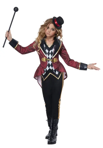 Vista 2 de Disfraz de Maestro de Ceremonias para Niñas Multicolor