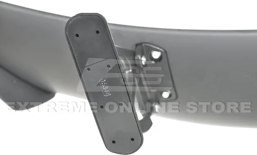 Vista 9 de Para Porsche 718 Boxster & Cayman 2017-presente GT4 Estilo ABS Imprimación de plástico Negro Alerón Trasero Alerón