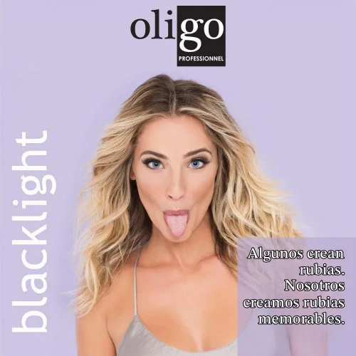 Vista 8 de Oligo Professional Blacklight Champú nutritivo Sin parabenos Hidratación hidratante Extensor de color vegano