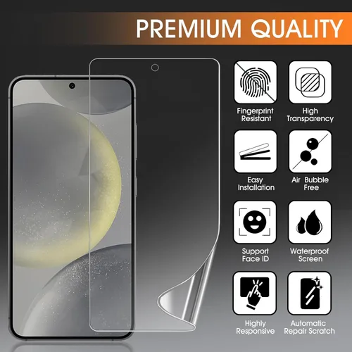 Vista 2 de Paquete de 3 protectores de pantalla de TPU suave para Samsung Galaxy A13