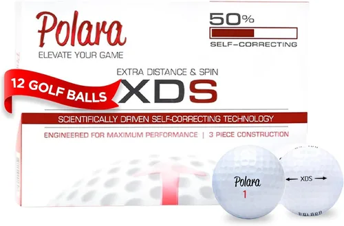 Vista 11 de Polara Self-Correcting Golf Balls – High-Performance Golf Balls with Soft Feel, Anti-Slice & Hook Correction, Exceeds USGA Limits, Dimple Design for
