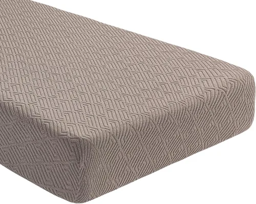 Vista 28 de SearchI Fundas de cojín elásticas impresas para sofá, fundas de cojín de repuesto para sofá, protector de muebles suave con parte inferior elástica