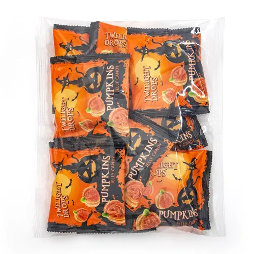 Vista 7 de Caramelos de Halloween envueltos individualmente, caramelos de gelatina