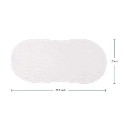 Vista 6 de Ubbi Fundas para cambiador reutilizables para bebés, fáciles de limpiar, impermeables, 4