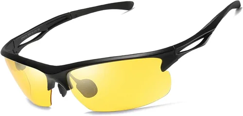 Vista 12 de KANASTAL Sports Sunglasses Men Women Polarized UV400 TR90 Half Frame