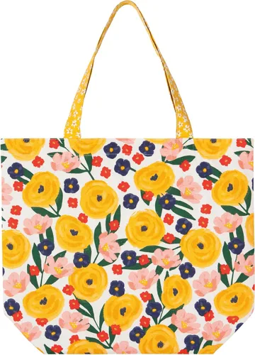 Vista 2 de Now Designs Printed Reusable Cotton Tote Bag, 15 x 18 inch