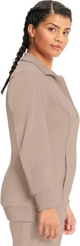 Vista 76 de Infinity by Cherokee 2391A - Chaquetas médicas con cremallera frontal para mujer, tela elástica en 4 direcciones