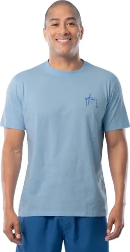 Vista 89 de Guy Harvey Camiseta de manga corta Threadcycled para hombre