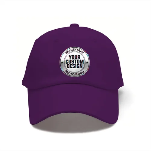 Vista 17 de Sombrero personalizado a granel Agregue su propio diseño aquí Sombreros personalizados Gorra de béisbol personalizada Hombres y mujeres