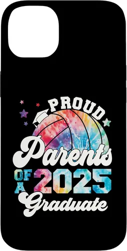 Vista 15 de iPhone 16 Parents of a 2025 Graduate Senior Graduation Volleyball Case