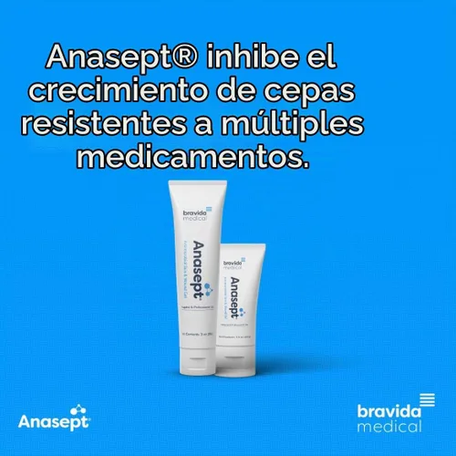 Vista 7 de Anasept - Gel antimicrobiano para piel y heridas, tubo de 3 oz