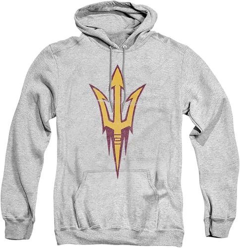 Vista 20 de Distressed College Primary Logo Adult Pullover Hoodie Collection 1 Universidad Estatal de Albany