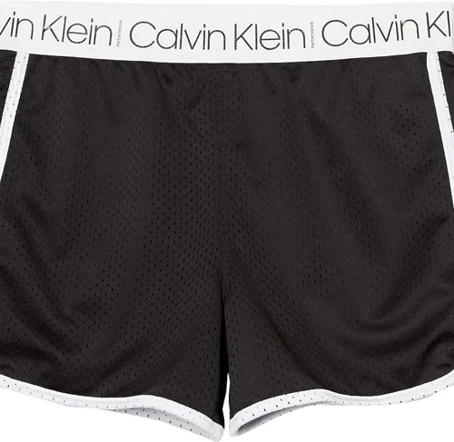 Vista 3 de Calvin Klein Pantalones cortos deportivos de malla sin cierre para niña