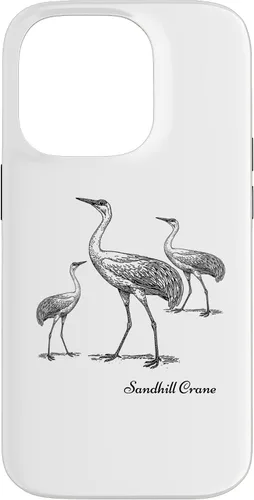Vista 17 de Sandhill Crane Bird Ornithology Case for iPhone 17