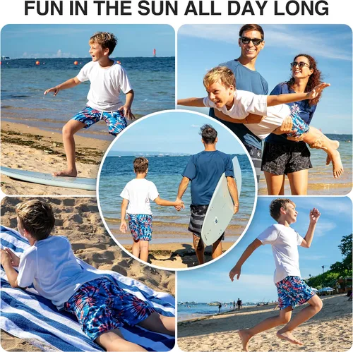 Vista 52 de Kanu Surf Traje de baño Yolo de secado rápido UPF 50+ para niños