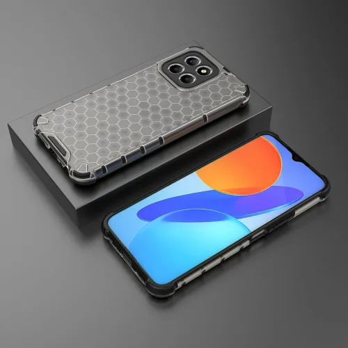 Vista 4 de Pzwoxukhov Funda para Honor X8 5G / X6 4G / X6s 4G, funda para Honor 70 Lite 5G Honeycomb Anti-Drop Shock-Absorbing Case Case Case for Honor 70 Lite