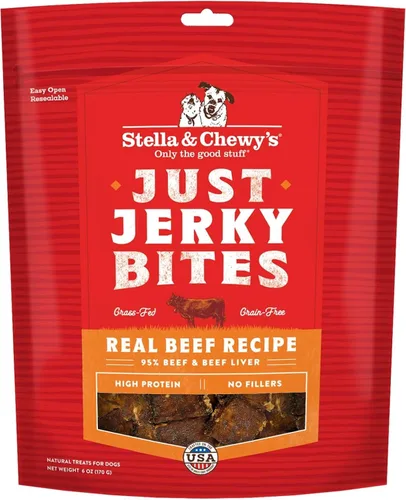 Vista 11 de Stella & Chewy's Golosinas de Carne Seca Premium de Res para Perros - Bocados de 95% Carne Real para Estómagos Sensibles - Golosinas Naturales