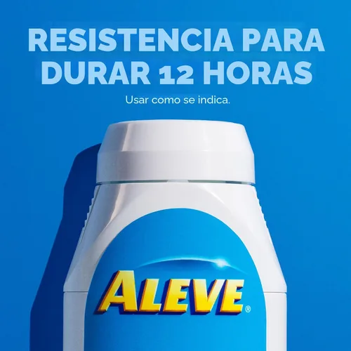 Vista 5 de Aleve Comprimidos de naproxeno sódico para aliviar el dolor, 50