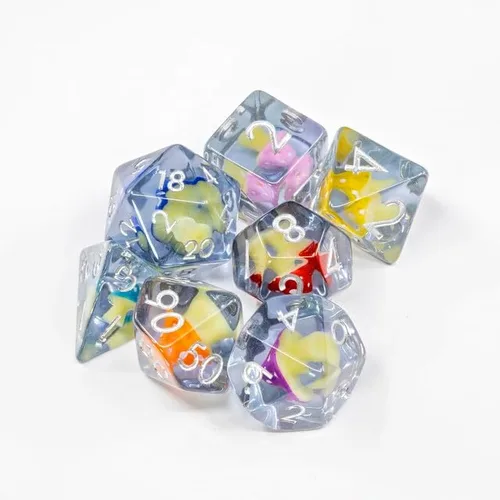 Vista 20 de Sage's Portal Familiars and Reagents - Juego de dados de resina para DND, juego de dados poliédricos para Dungeons and Dragons RPG de mesa TTRPG
