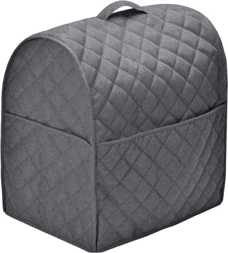 Vista 7 de Funda para batidora de pie compatible con batidora, se adapta a todos los modelos de cabezal inclinable y elevador de tazón, impermeable, fácil Negro