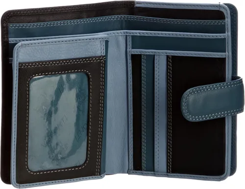 Vista 4 de Visconti RB51 - Cartera de piel suave para mujer, multicolor