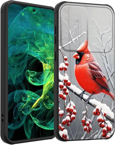 Vista 53 de Funda para Galaxy A16 5G con cubierta para cámara deslizante, resistente de doble capa, híbrida, a prueba de golpes, funda protectora resistente
