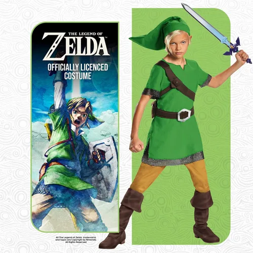 Vista 2 de Disguise Link Classic Costume, Un solo