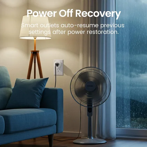 Vista 5 de GHome Smart Mini enchufe Wi-Fi, toma Wi-Fi inteligente para el hogar compatible con Alexa, Google Home e IFTTT, no requiere concentrador