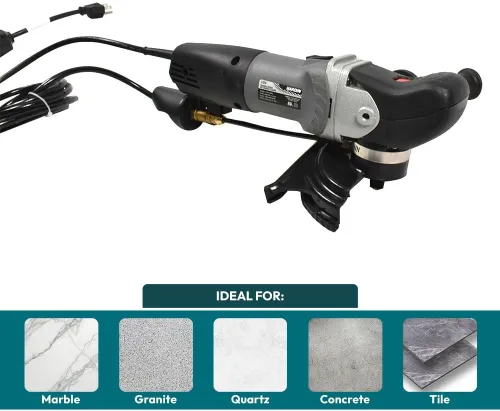 Vista 3 de Hardin VS5 - Amoladora húmeda de velocidad variable 110 voltios, 60 Hz, 1000 a 4500 RPM 900 vatios (HNWVGRIN)