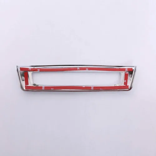 Vista 7 de YIWANG - Botón de control central para coche, color cromado ABS