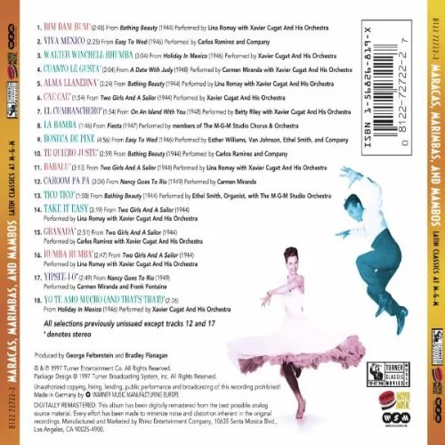 Vista 2 de Maracas, Marimbas & Mambos Latin Classics At M-G-M - Motion Picture Soundtrack Anthology