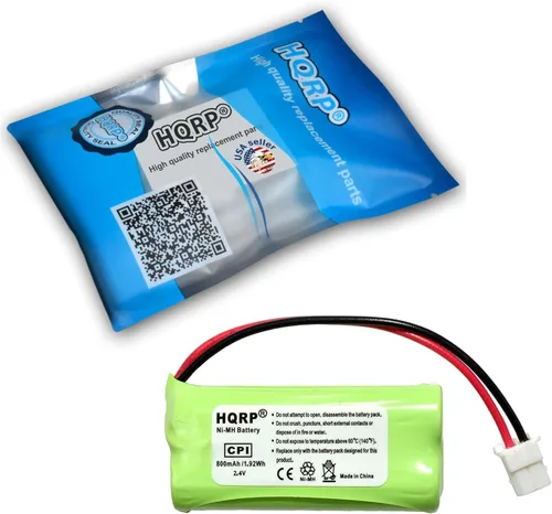 Vista 2 de HQRP Batería de teléfono compatible con VTech CS6328, CS6328-2, CS6328-3, CS6328-4 CS6328-5 CS6329 CS6329-2 CS6329-3 CS6329-4, CS6329-5, LS6325