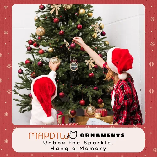 Vista 7 de MAPDTWO Adorno de Navidad de Contador - Regalos de Contabilidad para Mujeres, Hombres, Personal de Oficina, Empleados - Adornos de Navidad