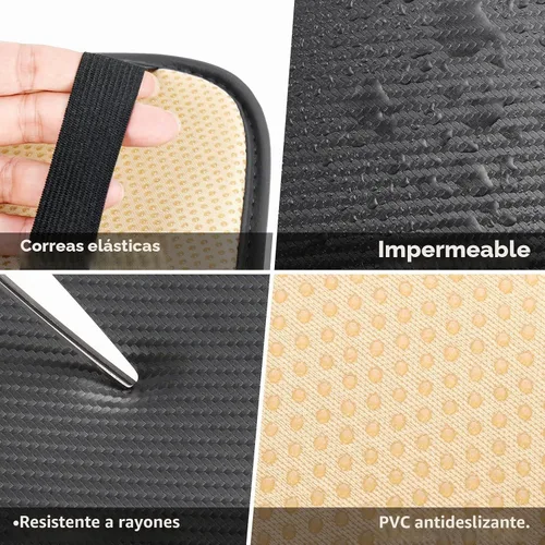 Vista 3 de Amiss Almohadilla para Consola Central de Automóvil, Funda Universal Impermeable para Caja de Asiento de Reposabrazos de Automóvil, Accesorios