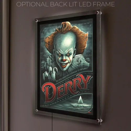 Vista 7 de MIGHTYPRINT IT: Capítulo Dos – Coraje para regresar – Arte de pared duradero de 17 x 24 – NO hecho de papel – Coleccionable con licencia