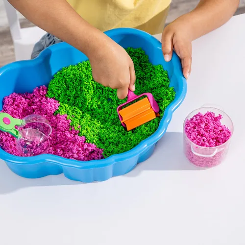 Vista 8 de Educational Insights Pluffle® Estación Sensorial - Juego de Espuma para Contenedor Sensorial, Alternativa Sin Desorden a los Juguetes de Arena