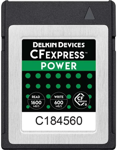 Vista 3 de Delkin Devices Tarjeta de memoria de 128 GB Power CFexpress tipo B (DCFX1-128)