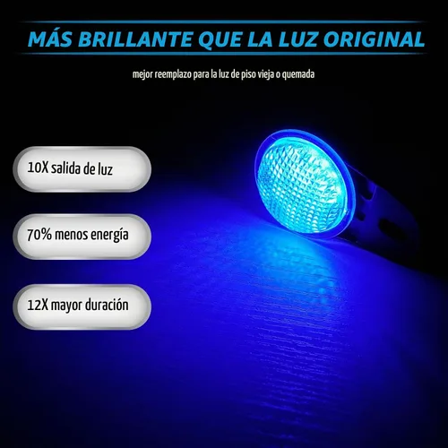 Vista 3 de Luces LED de cortesía interiores Bestview para alféizar de Dodge Durango Ram 1500 2500 3500 Classic Nitro Jeep Wrangler Commander Grand Cherokee Azul