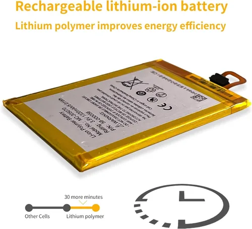 Vista 7 de 3.8V 5.01Wh 1320mAh MC-305070 58-000056 Replacement of Battery for E-Book,E-Reader (with 8 Pieces of Repair Tool)