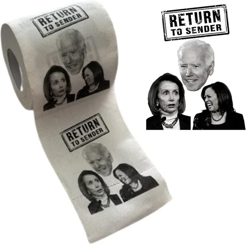 Vista 8 de Nancy Pelosi - Rollo de papel higiénico novedoso, paquete de 2 unidades Pelosi divertido regalo político para demócratas y republicanos Paquete