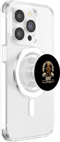 Vista 3 de Kent Family Christmas Costume Gingerbread Man Matching PopSockets MagSafe PopGrip for iPhone