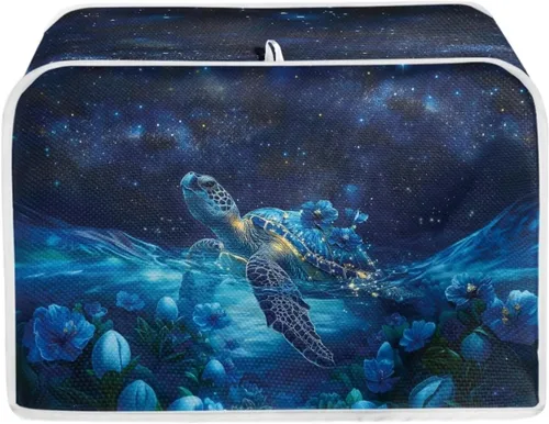 Vista 17 de Xoenoiee Funda protectora para tostadora con estampado de águila y bandera estadounidense del 250 aniversario, a prueba de polvo e impermeable
