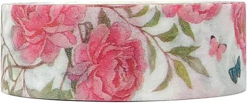 Vista 26 de allydrew Cinta adhesiva Washi, 0.591 in x 5M, zorro y floral