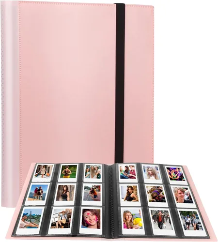 Vista 14 de Álbum de fotos de 560 bolsillos para cámara Fujifilm Instax Mini, cámara Polaroid, para cámaras instantáneas Fujifilm Instax 12 11 9 40 99 90 8 7