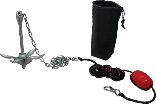 Vista 2 de Extreme Max 3006.6785 BoatTector Kit completo de anclaje de garra de lujo para barcos pequeños, kayaks, PWC, moto acuática, tablas de remo, etc.