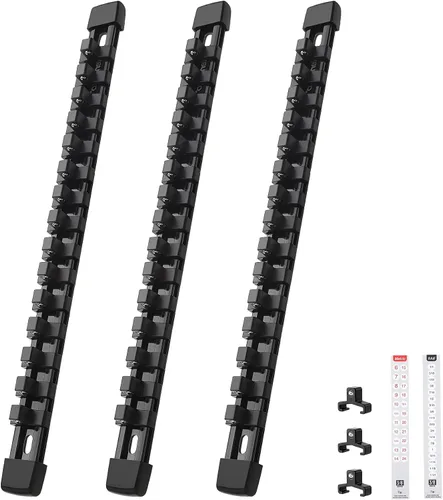 Vista 11 de Reniteco Juego de organizador de enchufes, paquete de 3, unidad de 1/2" x