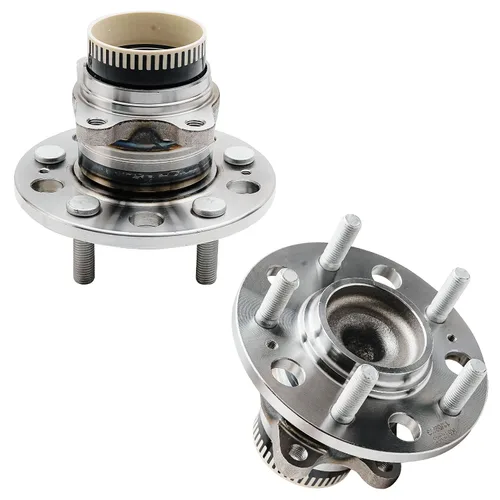Vista 39 de Detroit Axle - Par de cojinetes de rueda delantera/trasera para Ford Edge 11-14, 09-19 Flex, 13-19 Police Interceptor Sedan, 14-18 Police Sedan