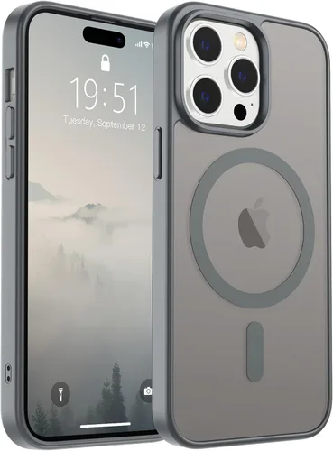 Vista 116 de SUPFINE Funda magnética para iPhone SE 2022 (3ª)/2020 (2ª), iPhone 8 (compatible con MagSafe) (protección contra caídas de grado militar), funda