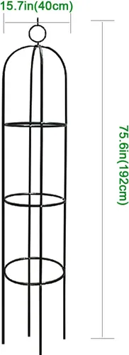 Vista 8 de Soporte para plantas y flores trepadoras de jardín